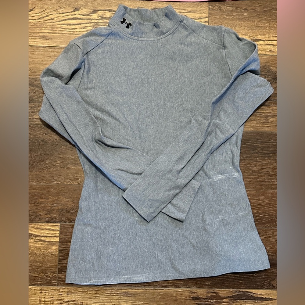 3 - Under Armour  Long Sleeve Top bundle : blue grey and pink